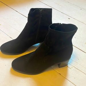 Browns faux suede booties